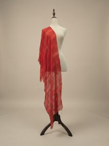 Khăn Lụa Đũi Chu Sa