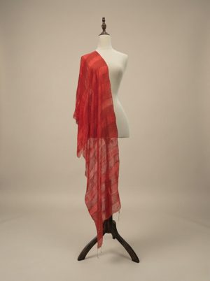 Khăn Lụa Đũi Chu Sa