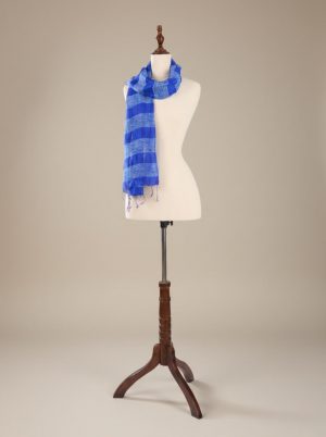 Khăn Lụa Tơ Tằm Lam Thạch