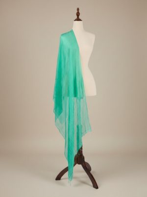 Xanh Thủy Trúc – Khăn Lụa Đơn Sắc