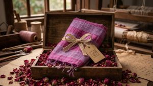Khăn Choàng Lụa Tặng Bạn Gái | Sợi Tơ Mềm Mại Thay Lời Nhớ Thương