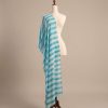Khăn choàng lụa Thủy Vân Khuê tơ tằm tự nhiên dòng khăn lụa sọc Luata Silk