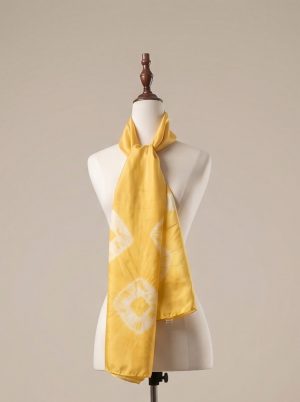Khăn Choàng Lụa Tơ Tằm Thụy Vũ nhuộm tự nhiên Luata Silk